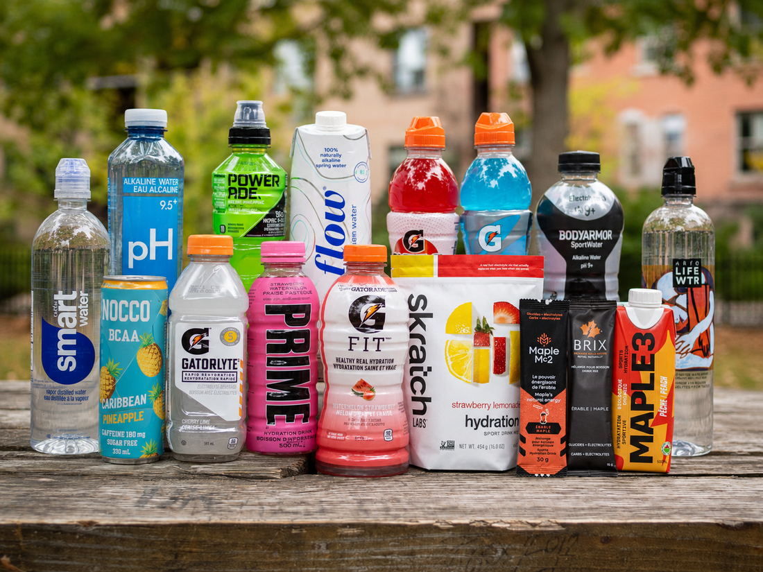 Meilleure boisson électrolytes naturels au Canada, comparatif de marques